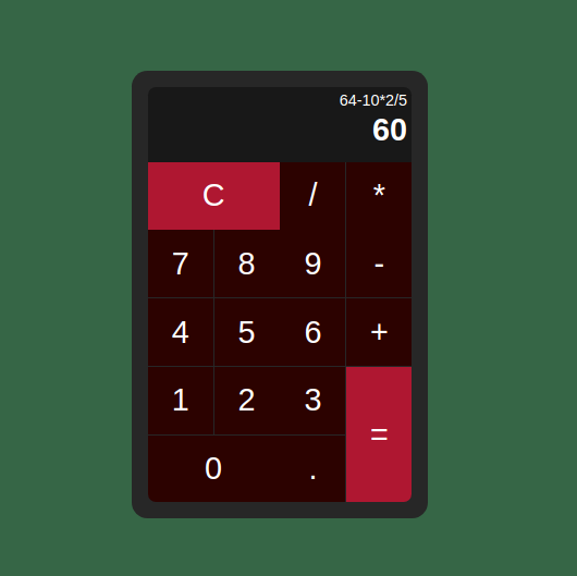 Javascript Calculator